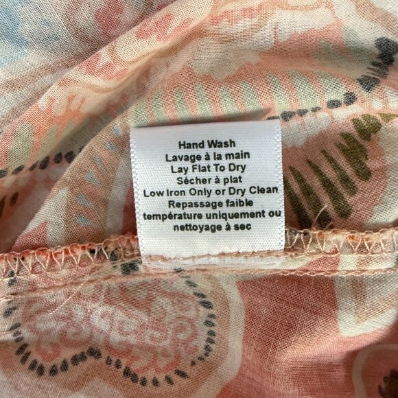 NWT MISA Los Angeles Dana‎ Mae Tangerine Floral Maxi Dress W/ Cut-Outs Size L - Picture 7 of 9